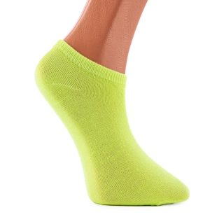 Σετ 3 ζευγάρια παιδικές κάλτσες  ανοίχτο πράσινο φούξια σκούρο πράσινο