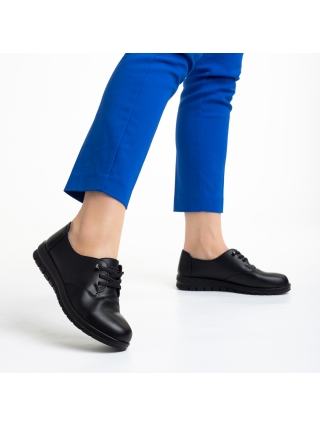 Εποχή εκπτώσεων - Εκπτώσεις Γυναικεία παπούτσια  μαύρα από οικολογικό δέρμα Cambria Προσφορά