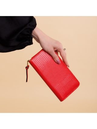 Love Sales - Εκπτώσεις Γυναικείο πορτοφόλι κόκκινο από οικολογικό δέρμα  Adelaida Προσφορά