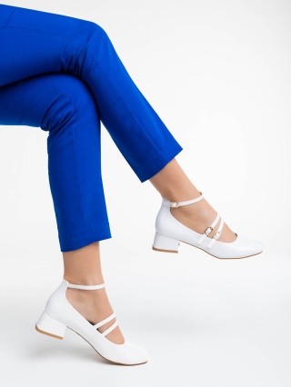 Easter Sale - Εκπτώσεις Γυναικεία παπούτσια λευκά από οικολογικό δέρμα Reizy Προσφορά