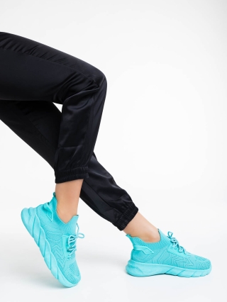 Love Sales - Εκπτώσεις Γυναικεία αθλητικά παπούτσια μπλε από ύφασμα Lujuana Προσφορά