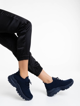 Love Sales - Εκπτώσεις Γυναικεία αθλητικά παπούτσια μπλε από ύφασμα Donia Προσφορά